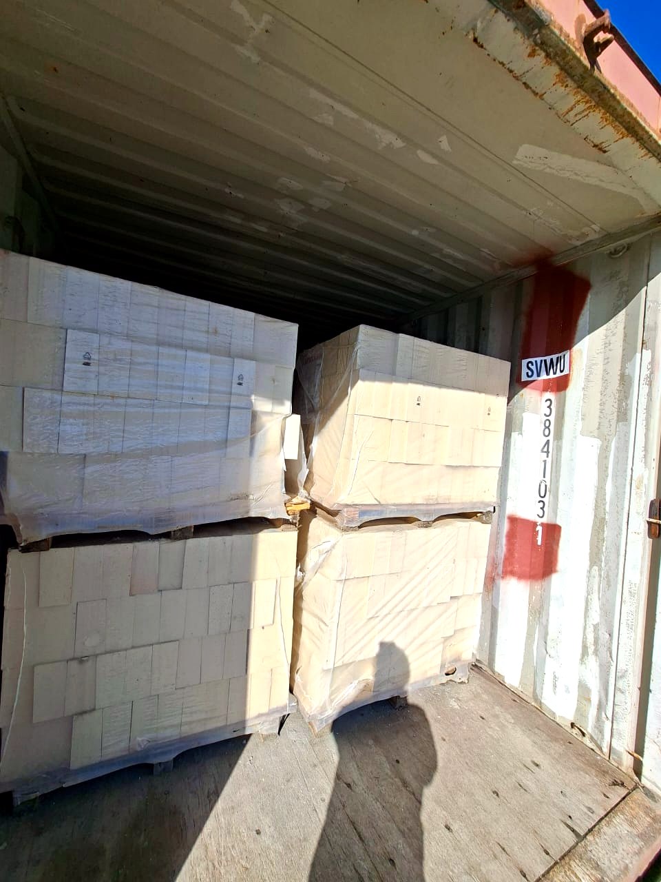 Pallets Steuler embalados