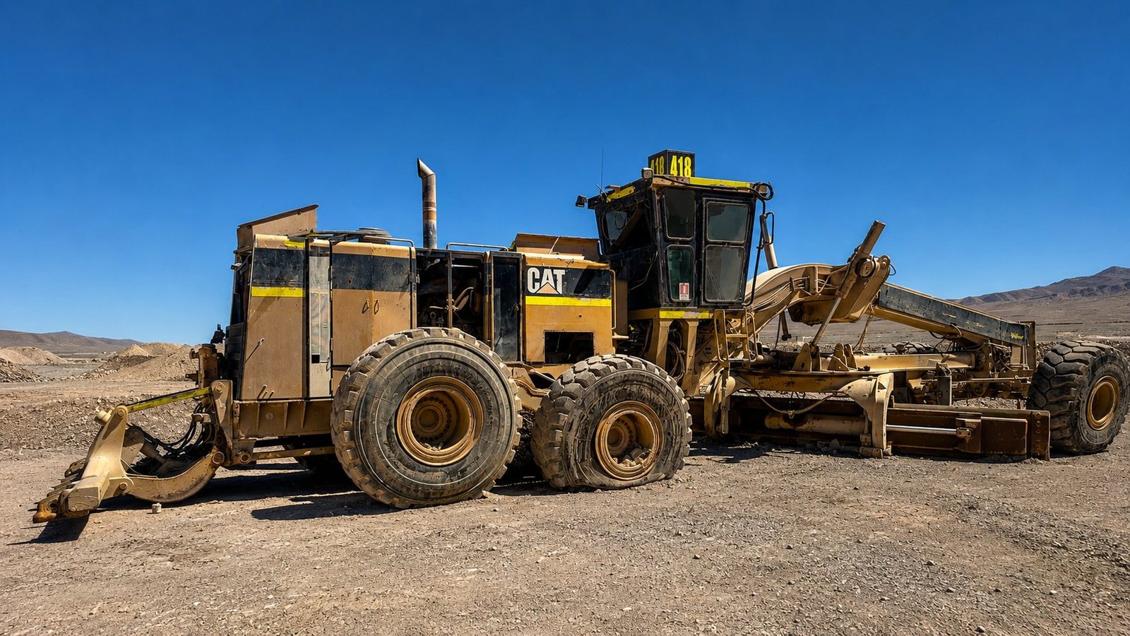 Motoniveladora Caterpillar 14M
